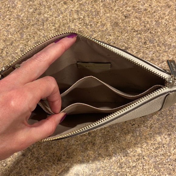 Kate Spade Lena Colorblock Pebbled Leather KH444  NO STRAP And OTHER FLAWS Bag - Picture 13 of 17